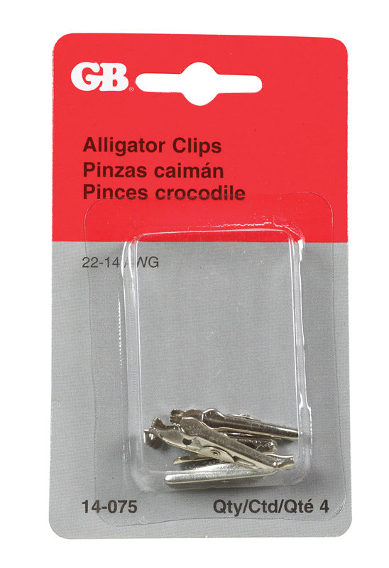 ALLIGATOR CLIPS 4PK