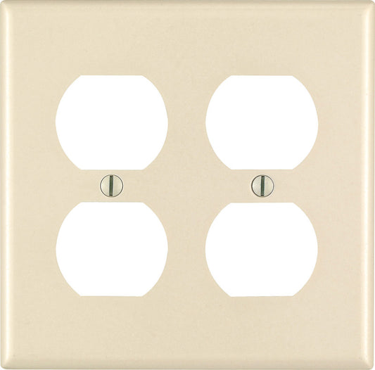WALL PLATE 2G ALM DUP