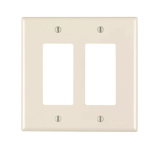 WALL PLATE 2G ALM DUP
