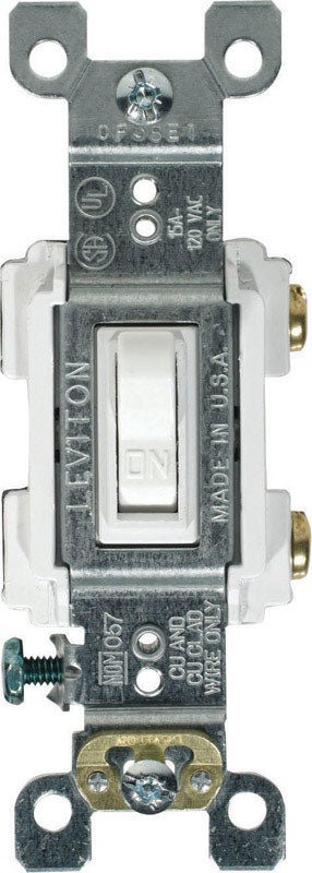 AC SWITCH TGL WHT 1P