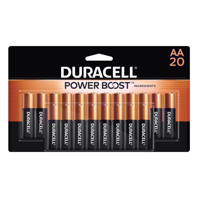 BATTERY AA DURAC 20PK