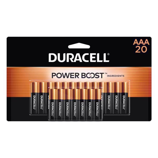 BATTERY AAA DURAC 20PK