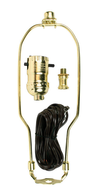 LAMP KIT 10" BRASS