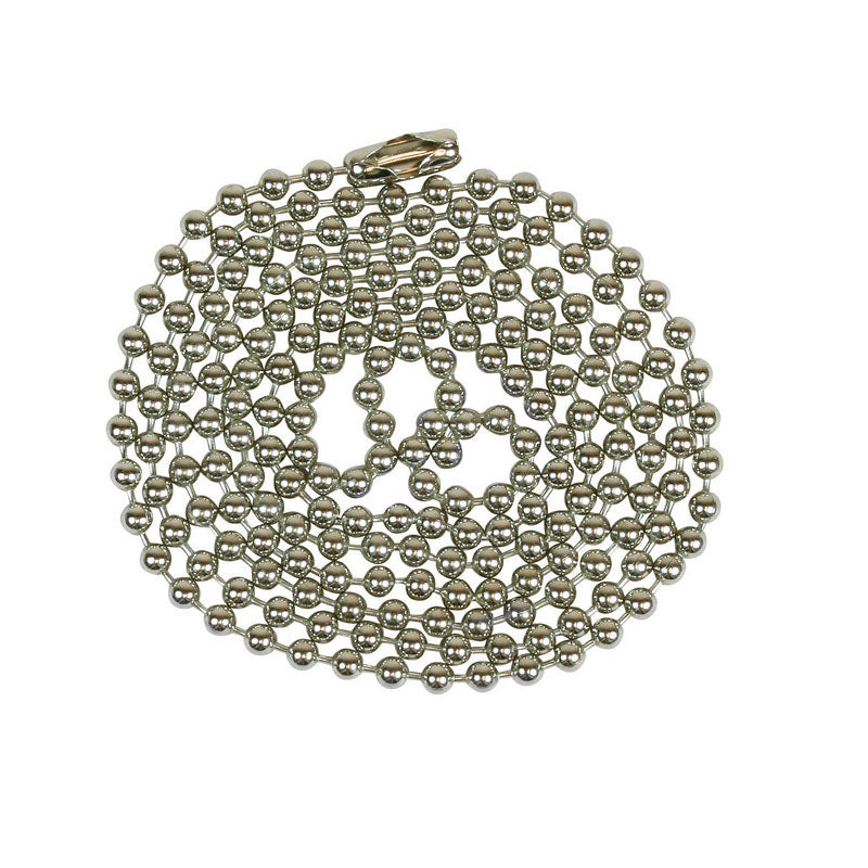 BEADED CHAIN 36" NICKEL
