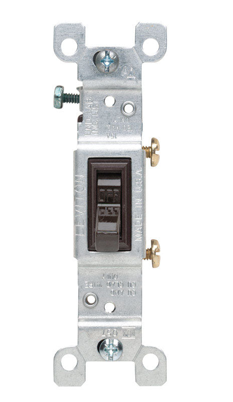 AC SWITCH TGL BRWN 1P