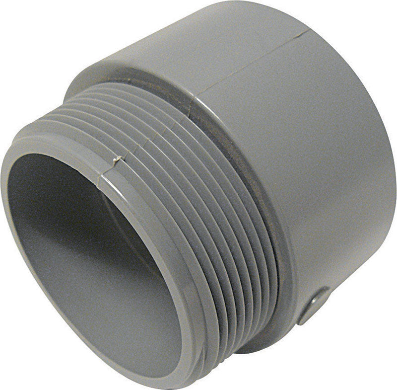 MALE ADAPTER PVC 3"