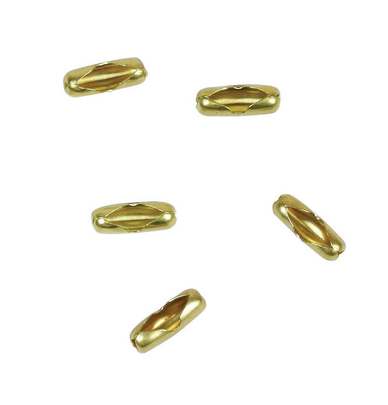 CHAIN CONNECT BRASS 5PK