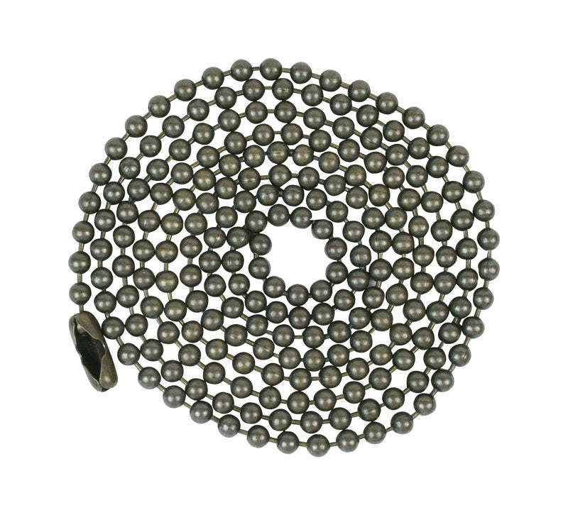 BEADED CHAIN 36" BRASS