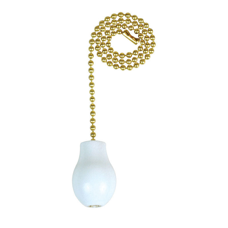 PULL CHAIN 12" BRASS
