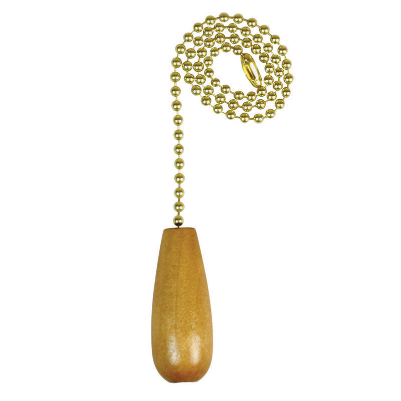 PULL CHAIN 12" BRASS