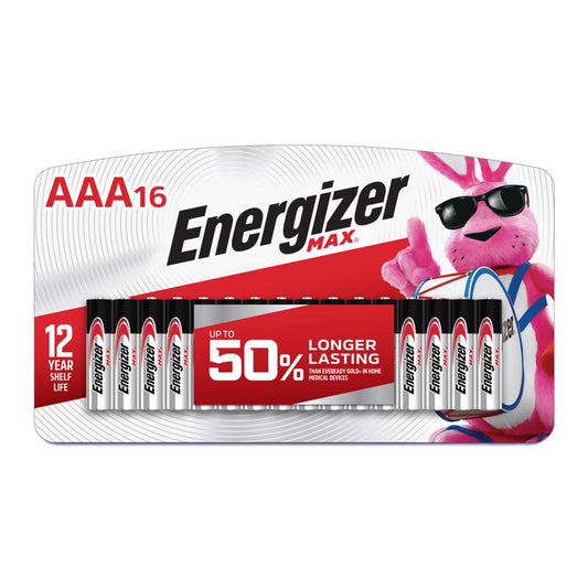 BATTERY AAA ENERG 16PK