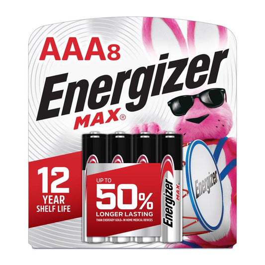 BATTERY AAA ENERG 8PK