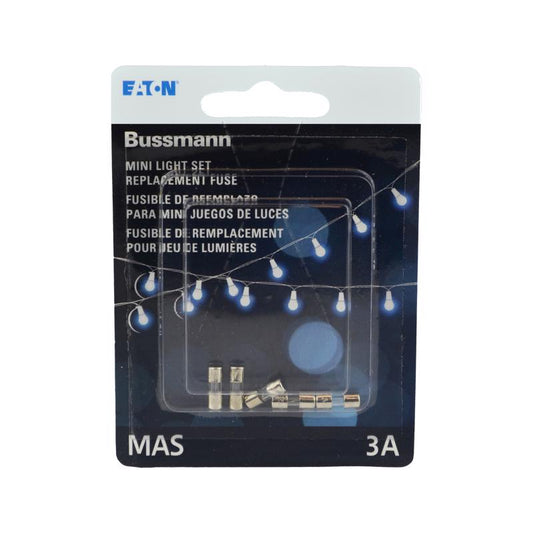 TUBE FUSE 3A 5PK