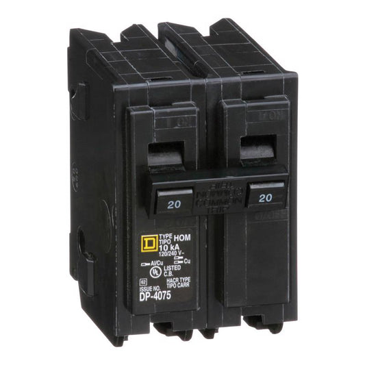 CIRCUIT BRKR 20A 2P SURG