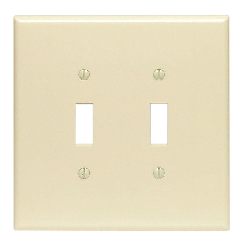 WALL PLATE 2G IVRY TOGGL