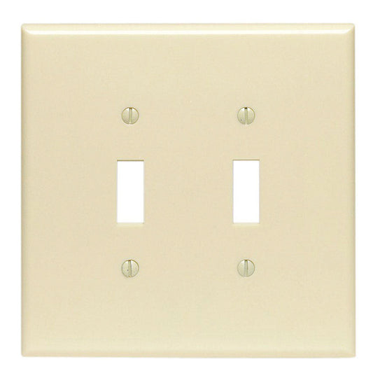 WALL PLATE 2G IVRY TOGGL