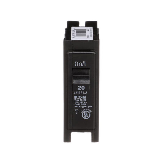 Eaton 20 amps Plug In Single Pole Circuit Breaker