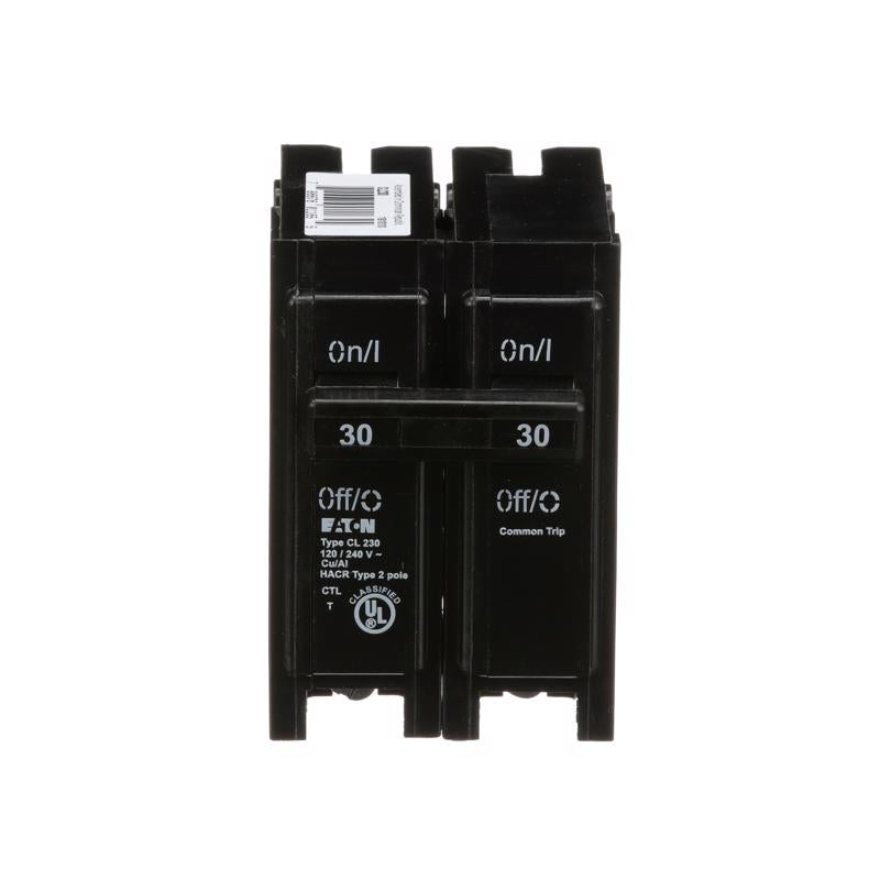 Eaton 30 amps Plug In 2-Pole Circuit Breaker