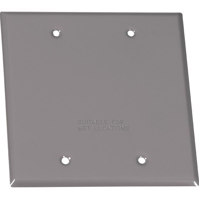 FLAT BOX COVER SQ 2G STL