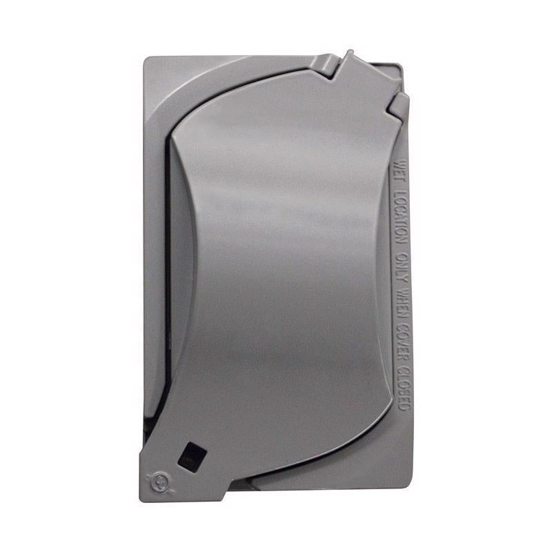 UNV COVER RECT 1G METAL