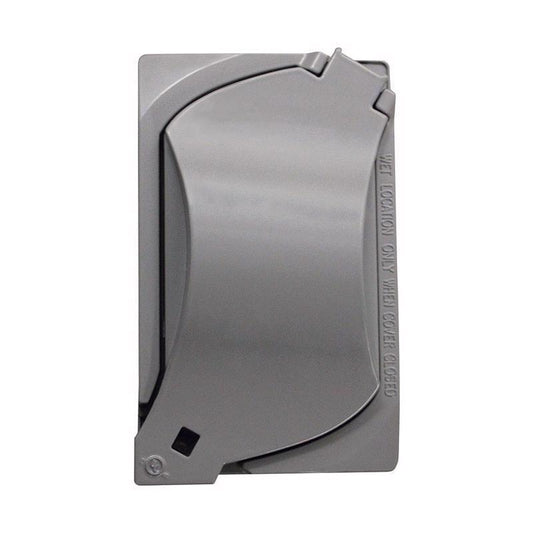 UNV COVER RECT 1G METAL