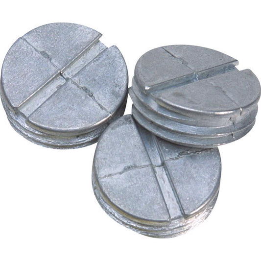 CLOSURE PLUG RND ZINC1/2