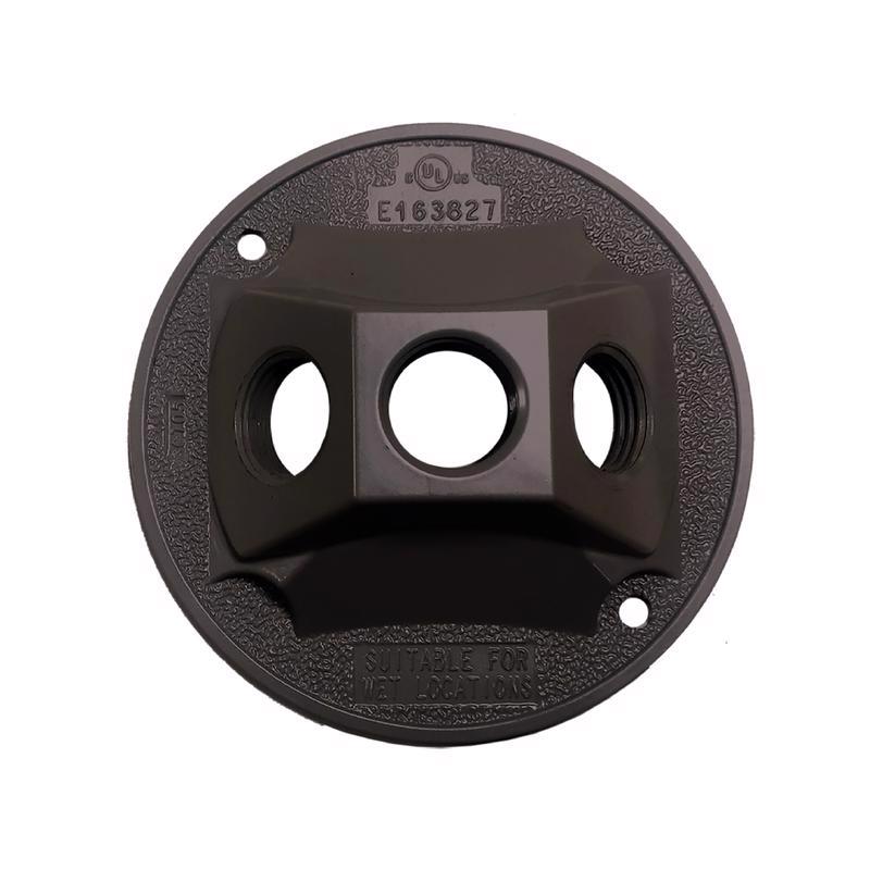 LAMPHOLDER COVER RND MET