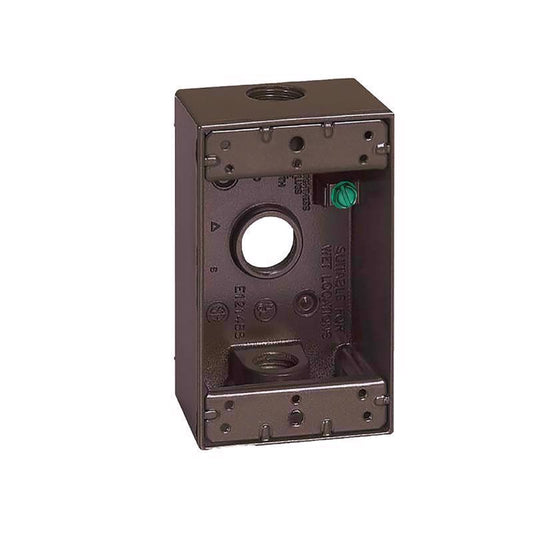 WTHRPRF BOX NW 1G RECT