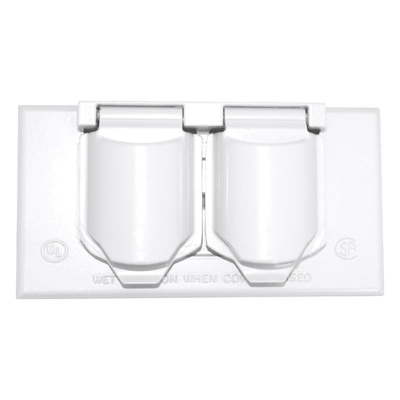 HORIZ DUPLEX COVER RECT