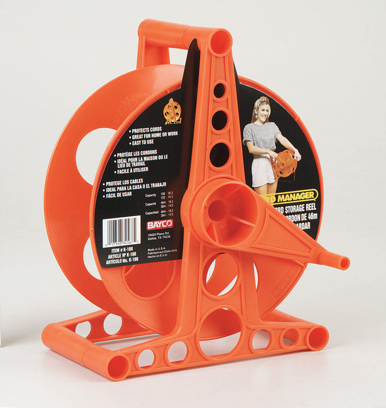 CORD REEL 150' PLSTC