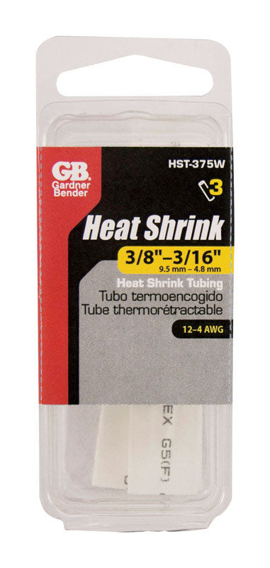 HEAT SHRINK TUBE 3/8" 3P