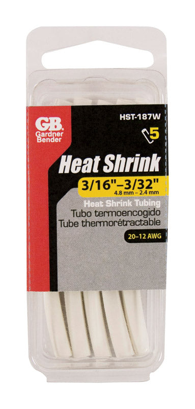 HEAT SHRINK TUBE 3/16"
