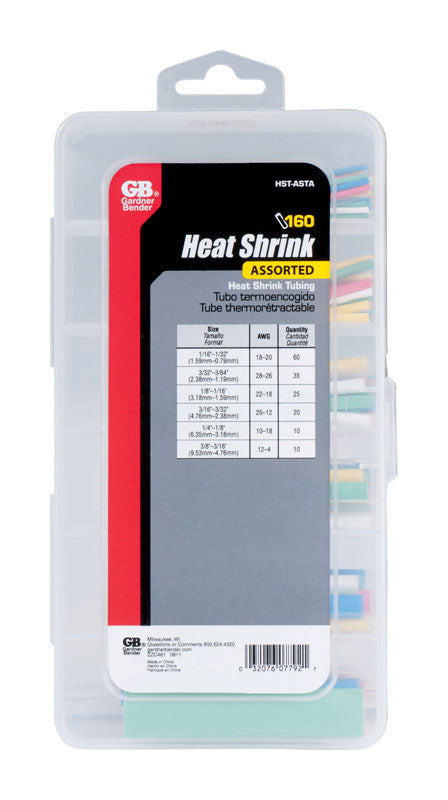 HEAT SHRINK TUBE 160PK