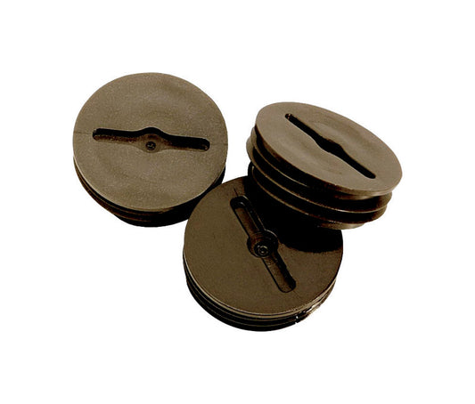 CLOSURE PLUG RND PLSTC