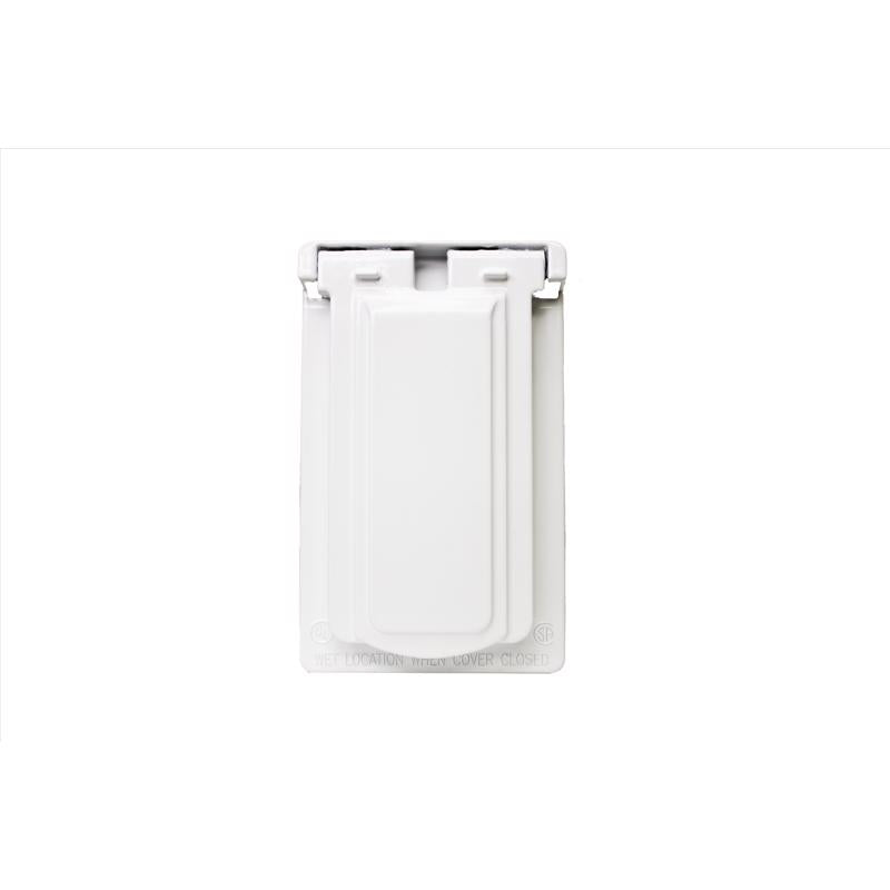 VERT GFCI COVER RECT 1G