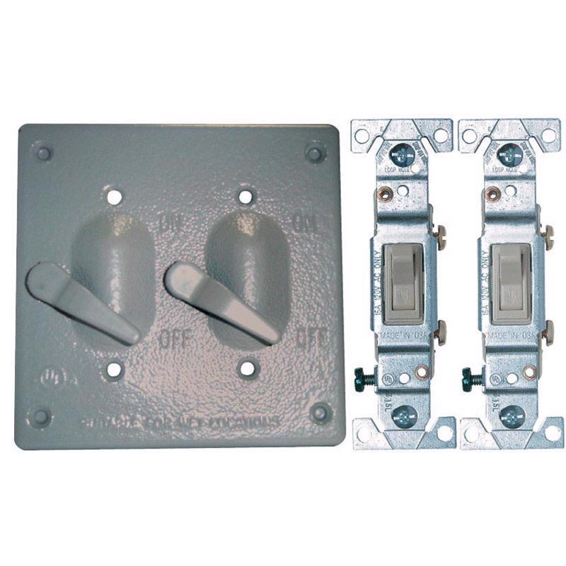 TOGGLE&COVER SQ 2G METAL