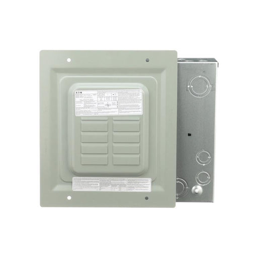 Eaton 125 amps 120/240 V 4 space 8 circuits Flush Mount Main Lug Load Center