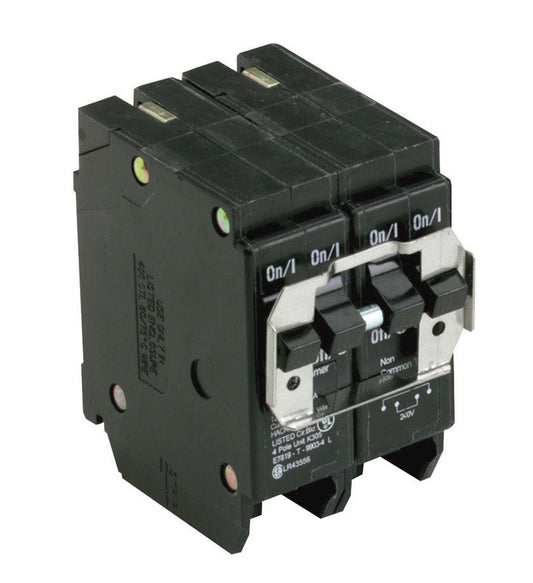Eaton 20/30 amps Plug In 4-Pole Circuit Breaker