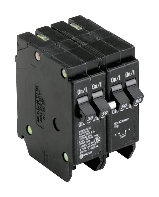 Eaton 30/50 amps Plug In 4-Pole Circuit Breaker
