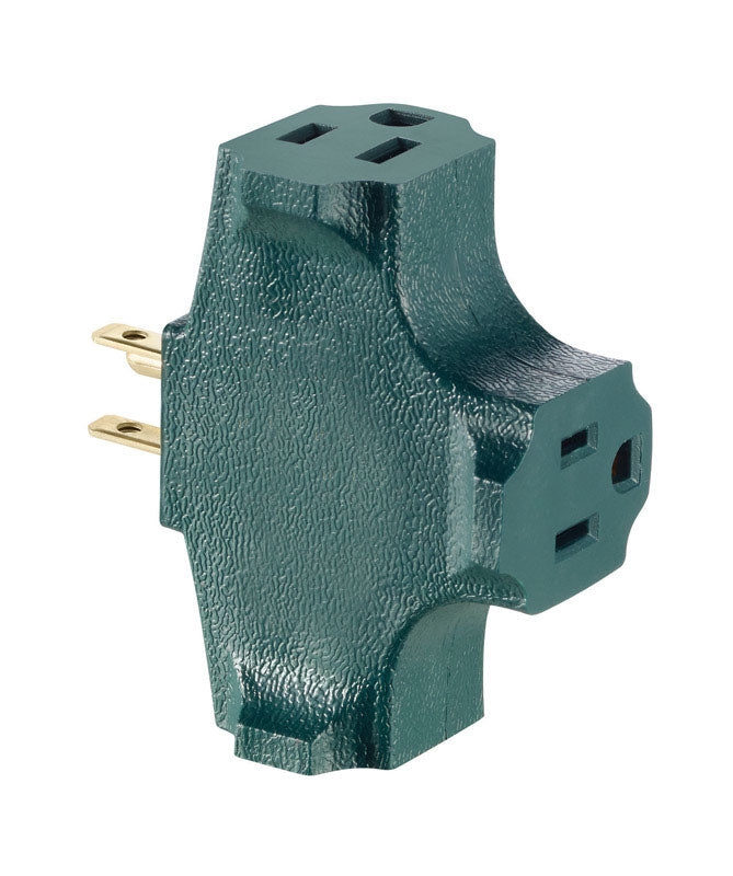 ADAPTER 3OUTL GRN GRND