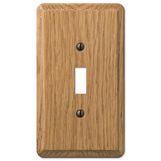 WALL PLATE 1G BRWN TOGGL
