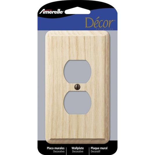 WALL PLATE 1G BEIGE DUP