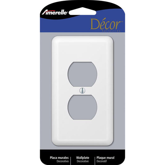 WALL PLATE 1G WHT DUP