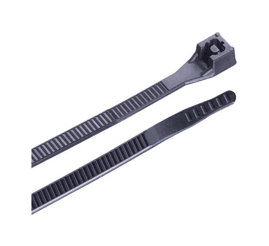 Gardner Bender 14 in. L Black Cable Tie 100 pk