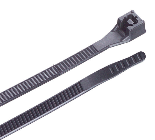 Gardner Bender 8 in. L Black Cable Tie 100 pk