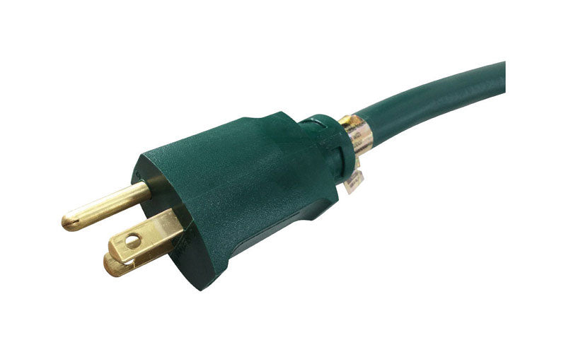3OUTL EXT CORD 25' GRN