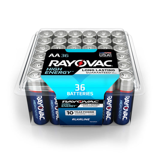 BATTERY AA RAYO 36PK