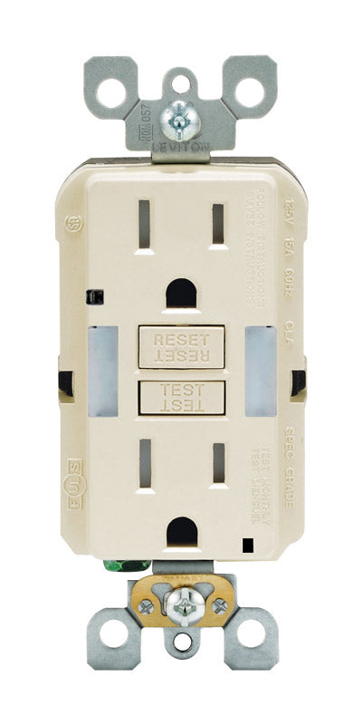 GFCI OUTLET DPLX 15A ALM