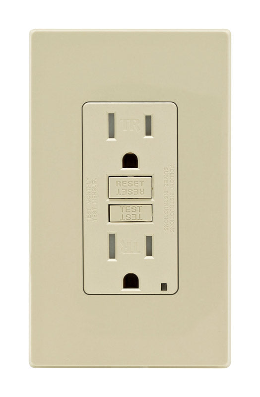 OUTLET/WALLPLATE 15A IVR