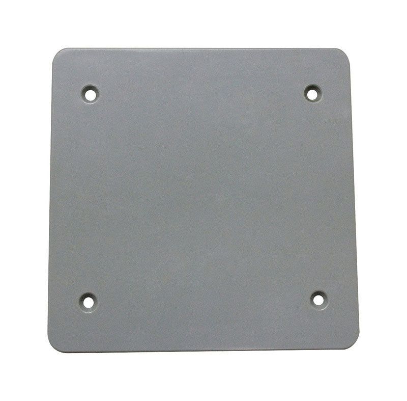 FLAT BOX COVER SQ 2G PLS